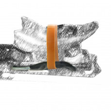 GOMA FRENOS (50 uni) GOMA FRENOS (50 uni)